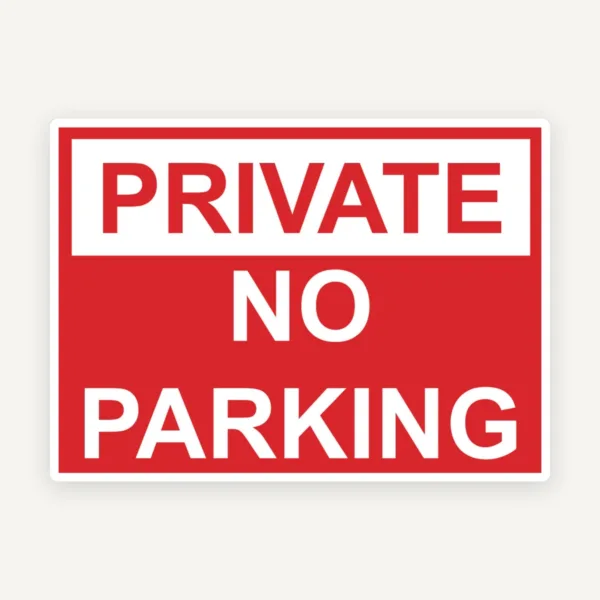 Semn private parking