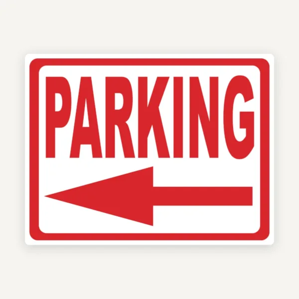 Sign parking