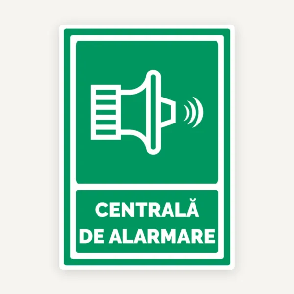 Semn de centrale de alarme