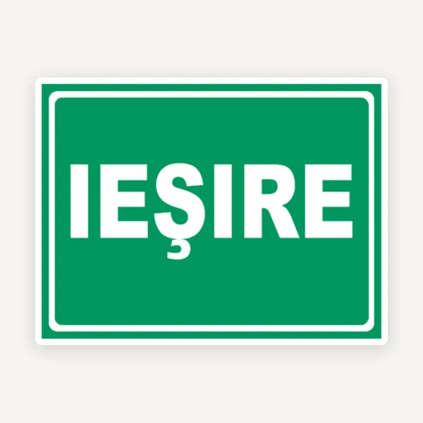 Semn de iesire