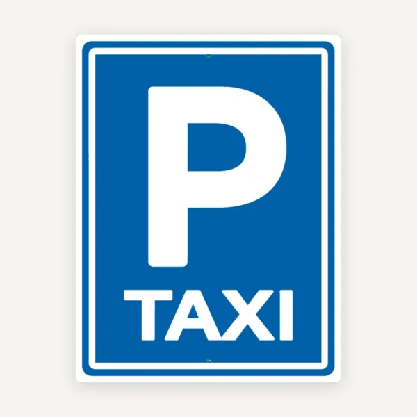 Semn de parcare taxi