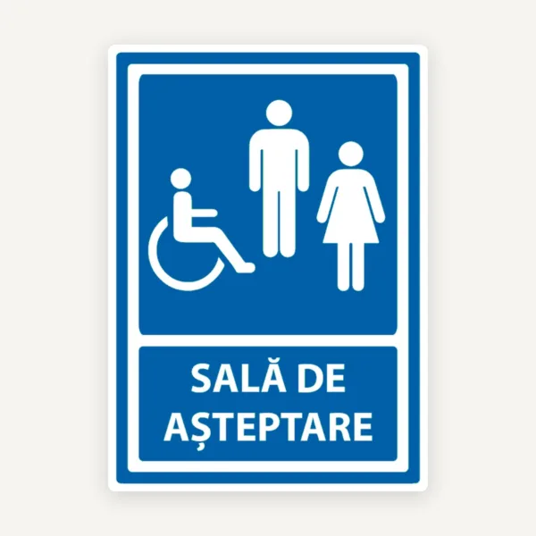 Semn de sala de asteptare