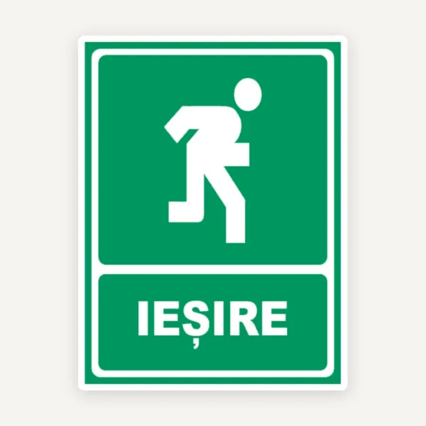 Semn iesire