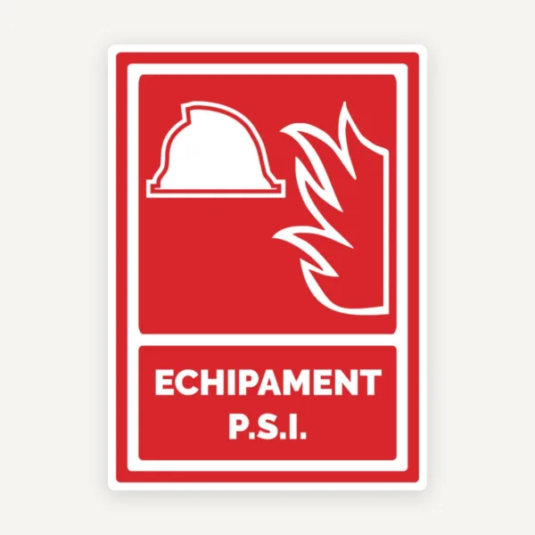 Semn pentru echipament PSI