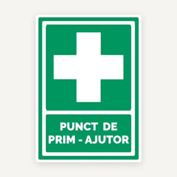 Semn pentru punct de prim ajutor