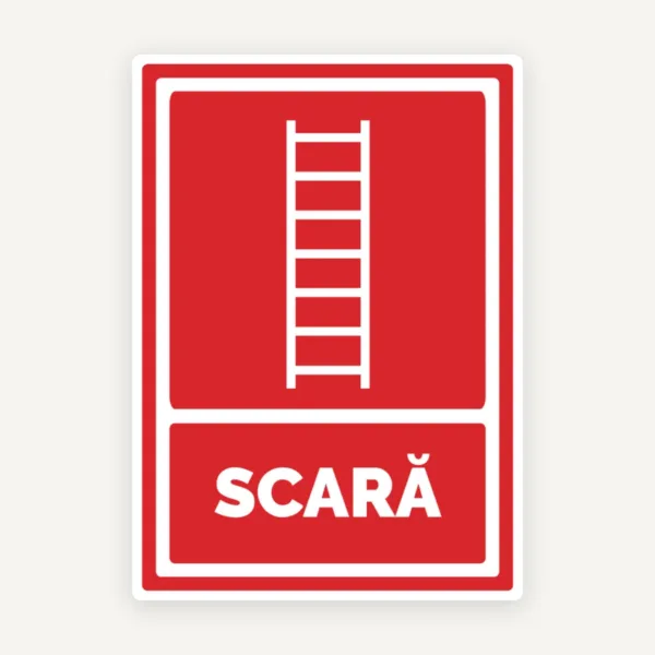 Semn pentru scara
