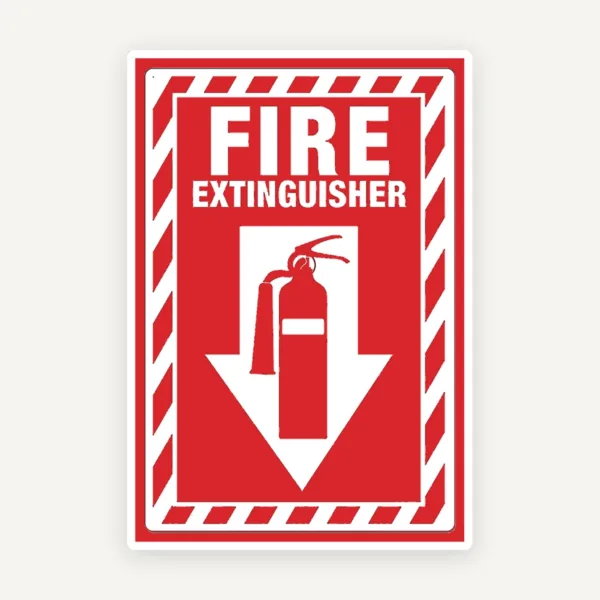 Sign extinguisher