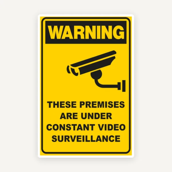 Indicator Video Supraveghere 24/7 - Accesul se Face Sub Monitorizare