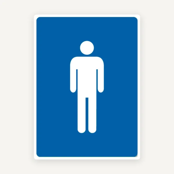 Male Toilet Sign