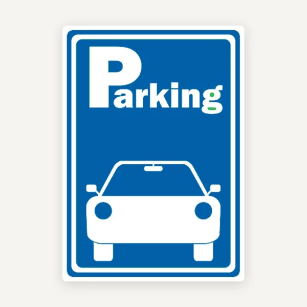 Reserved Parking Sign