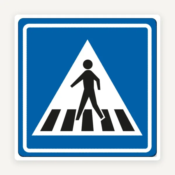 Semn de circulație pentru trecere cu zebră
