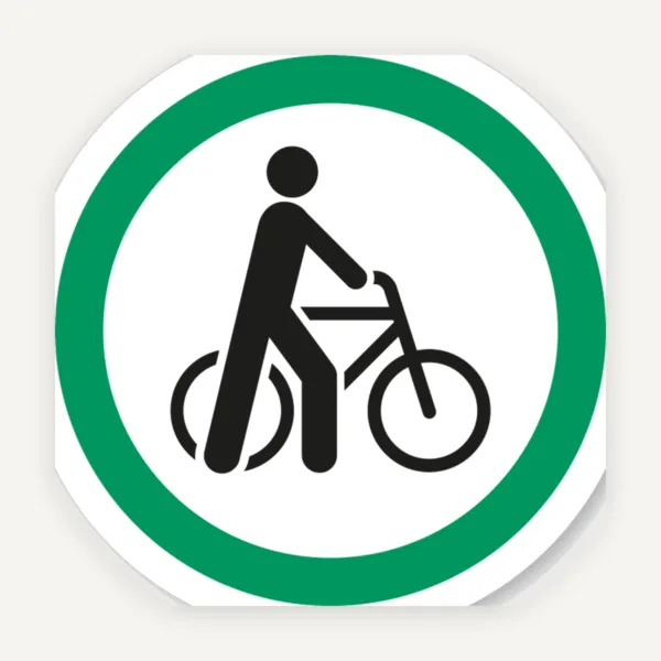ETICHETĂ CU SIMBOL „LOC PENTRU BICICLETĂ”