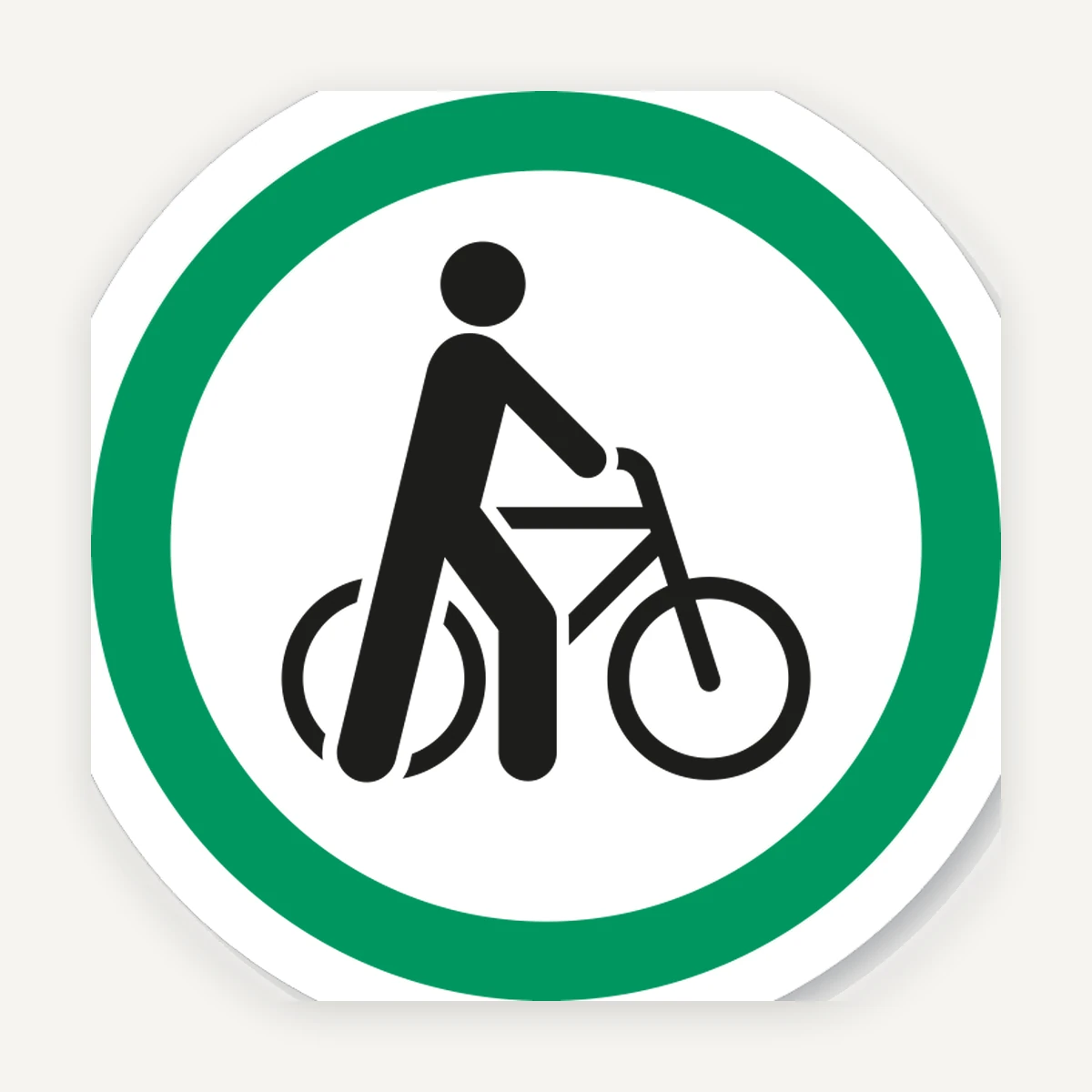 ETICHETĂ CU SIMBOL „LOC PENTRU BICICLETĂ”