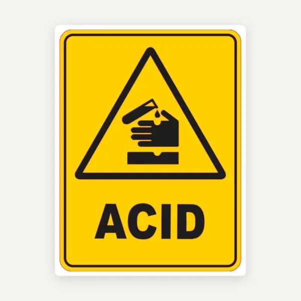 Indicator Acid pentru Marcarea Substanțelor Periculoase