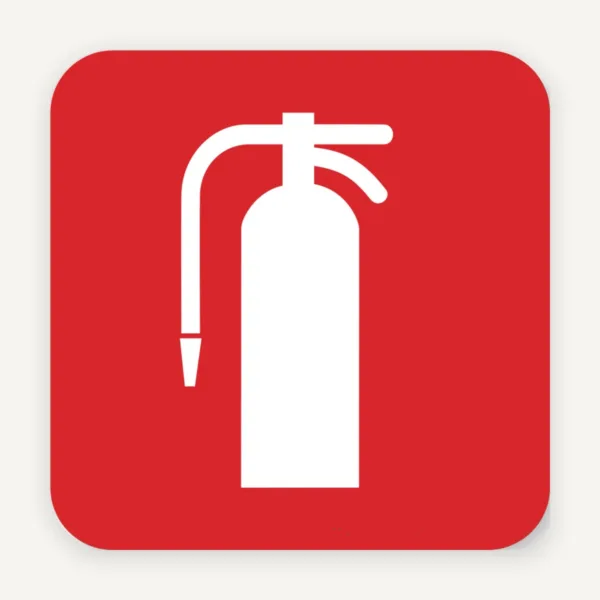 Etichetă extinctor incendiu - Simbol standard pentru semnalizare PSI