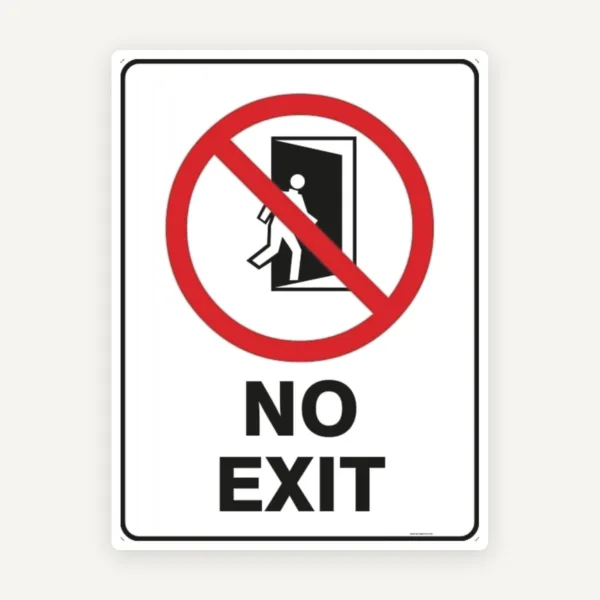 No exit