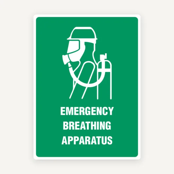 SIGN EMERGENCY BREATHING APPARATUS