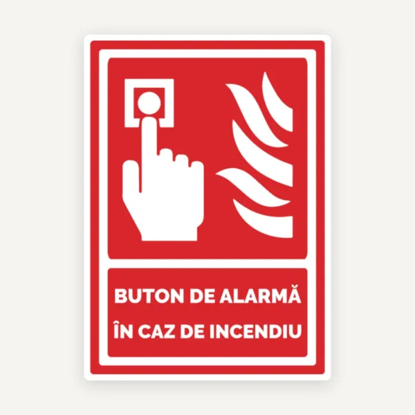 Indicator de Siguranță pentru Butonul de Alarmă - Intervenție Rapidă in caz de incendiu