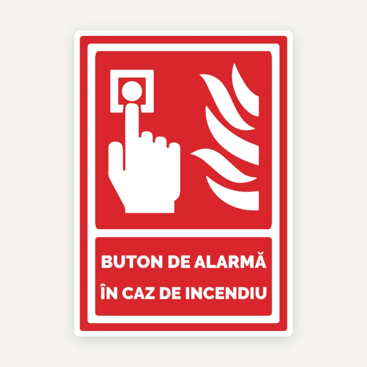 Indicator de Siguranță pentru Butonul de Alarmă - Intervenție Rapidă in caz de incendiu