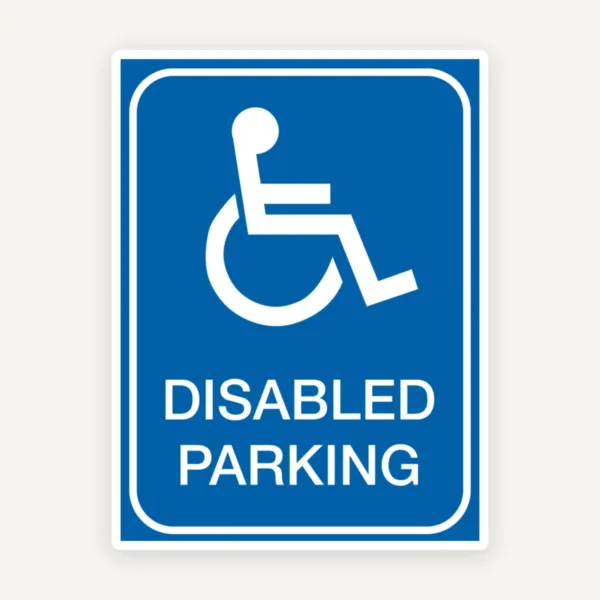 Indicator Rutier Persoane cu Dizabilități - Perfect pentru Parcări Private și Publice