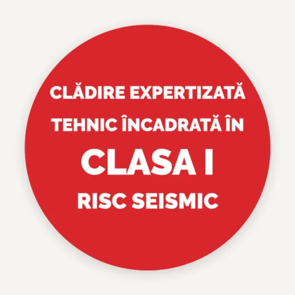 Indicator pentru Cladire expertizata tehnica incadrata in clasa 1 risc seismic