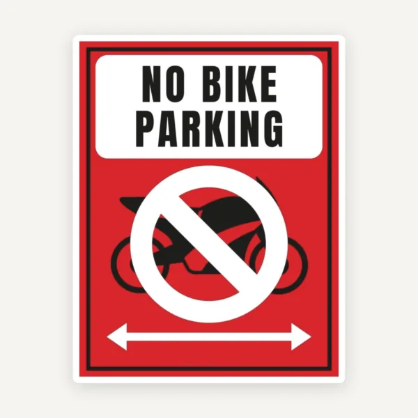 No bike parking