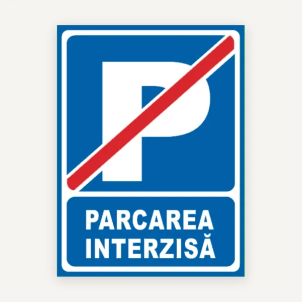 Parcari interzise