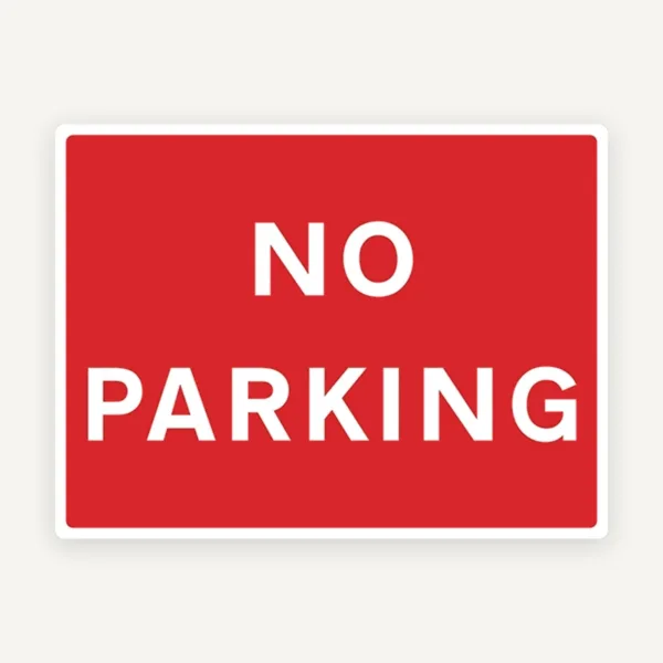 Parking no sign