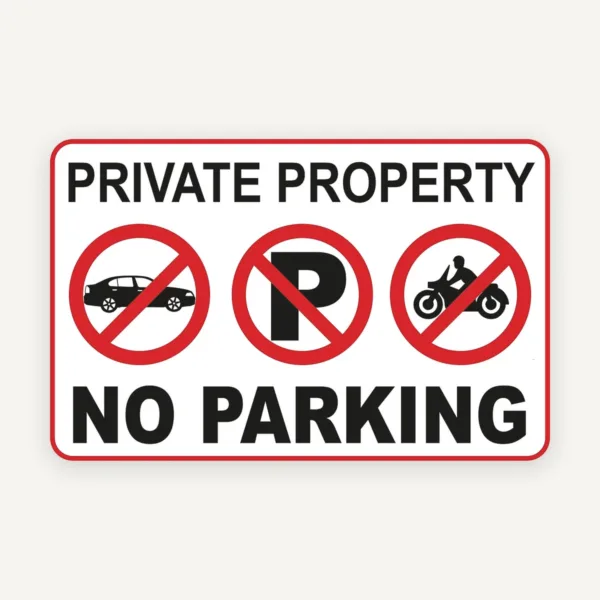 Private property no parking