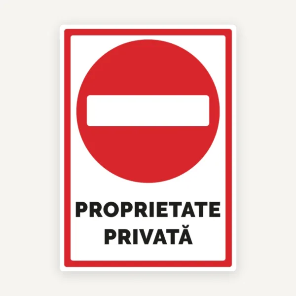 Proprietate privata