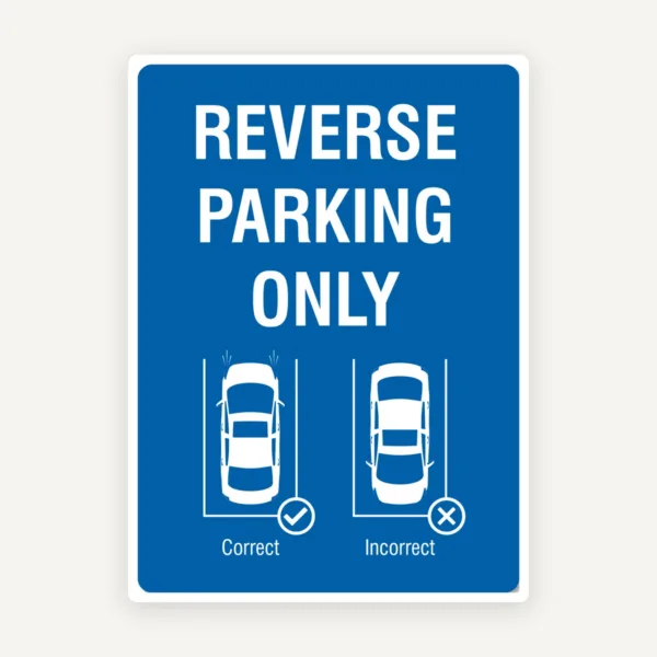 Reverse parking only