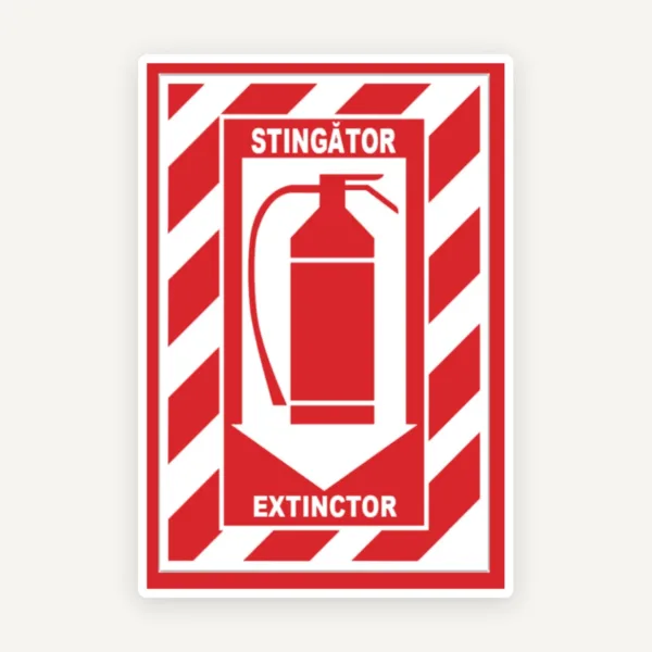 Semn stingător extinctor