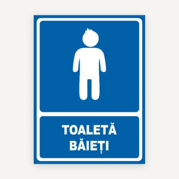 Toaleta baieti