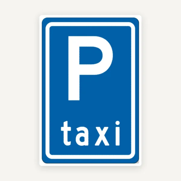Loc de parcare taxi din aluminiu