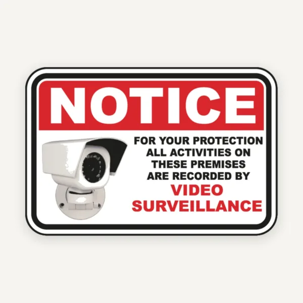 Indicator Siguranța Ta Contează: Toate Activitățile Sunt Monitorizate Video pentru Protecția Clienților