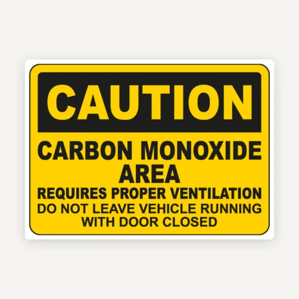 Indicator Zona Periculoasă - Protejează-te de Monoxidul de Carbon