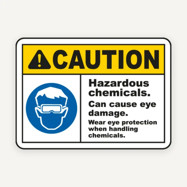 Indicator Avertisment Substanțe Chimice - Protecție Ochi Eficientă și Sigură