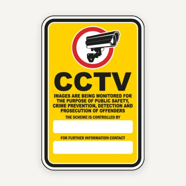 Indicator de Supraveghere video CCTV - Prevenirea Infracțiunilor și Protecția Spațiilor