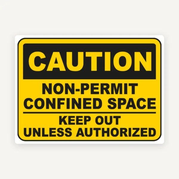 Keep Out Unless Authorized Sign