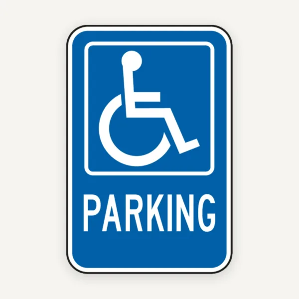 Semn Parcare Handicap - Rezervat Persoanelor cu Nevoi Speciale