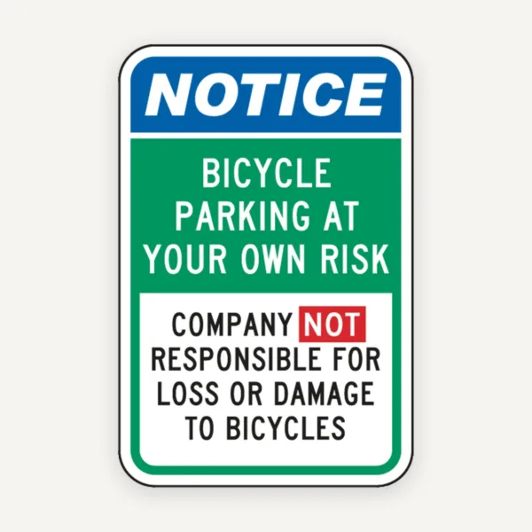 Indicator Parcarea bicicletelor se face pe răspunderea proprietarului. Compania nu garantează securitatea bicicletei.