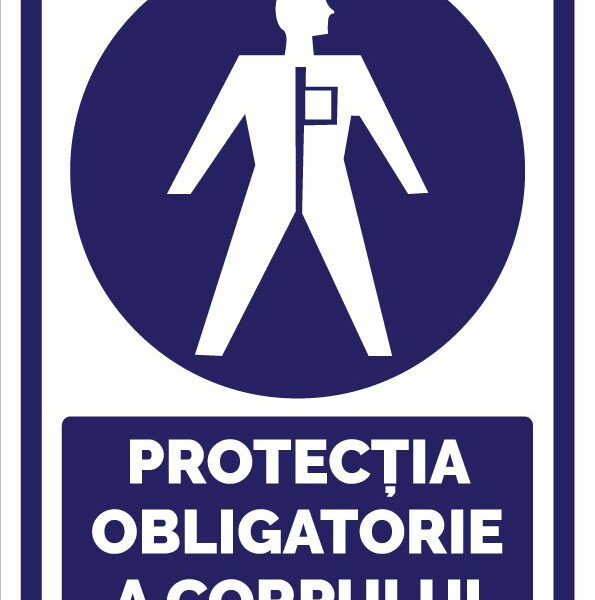 Indicator Protecția Capului Obligatorie” - Semnalizare pentru Siguranță la Locul de Muncă