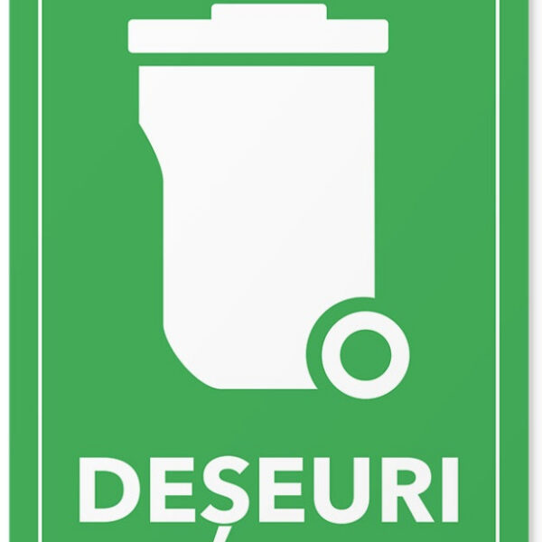 Semn pentru pulbere de gunoi