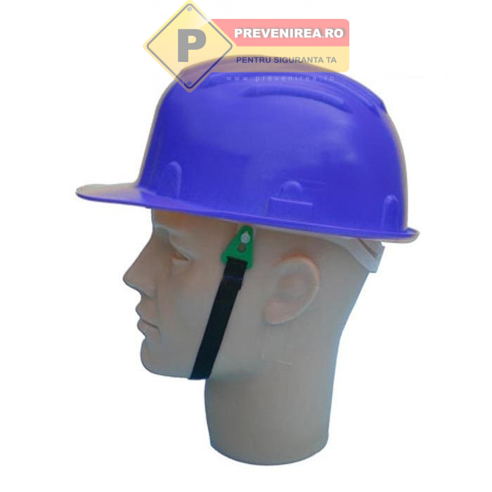 Cască de Lucru Albastră, Personalizată – Protecție Certificată pentru Șantiere