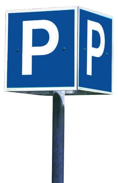 Cub din aluminiu pentru parcare - Semnalizare și signalistică completă pentru parcari