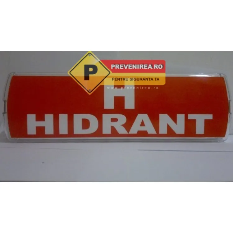 Corpuri de semnalizare și marcaj hidrant cu LED sau neon - vizibilitate maximă și autonomie garantată