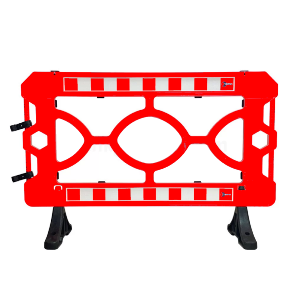 Garduri reflectorizante din plastic pentru șantiere - Modulabile, mobile și sigure