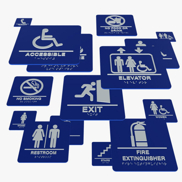 Semne universale pentru nevăzători - Siguranță, orientare și accesibilitate completă
