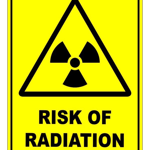Risk Of Radiation Sign