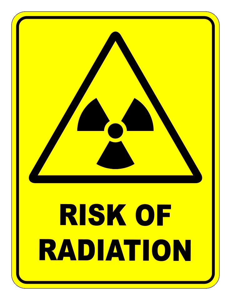 Risk Of Radiation Sign